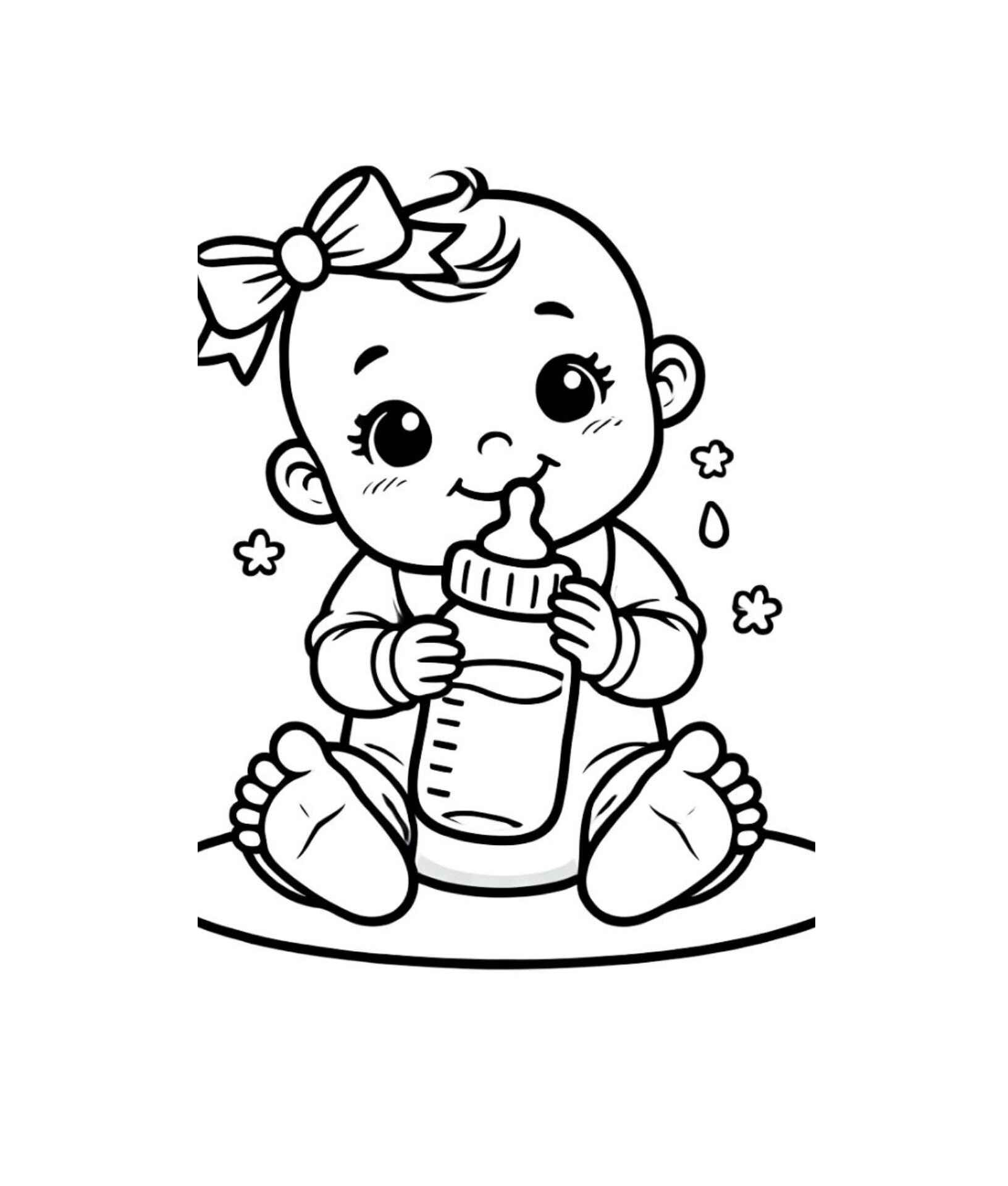 Desenho de Bebe Desenho Colorir Imprimir 20