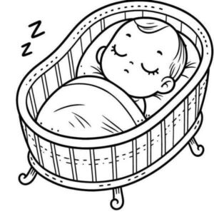 Desenho de Bebe Desenho Colorir Imprimir 29