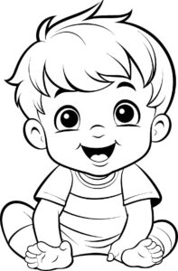 Desenho de Bebe Desenho Colorir Imprimir 31