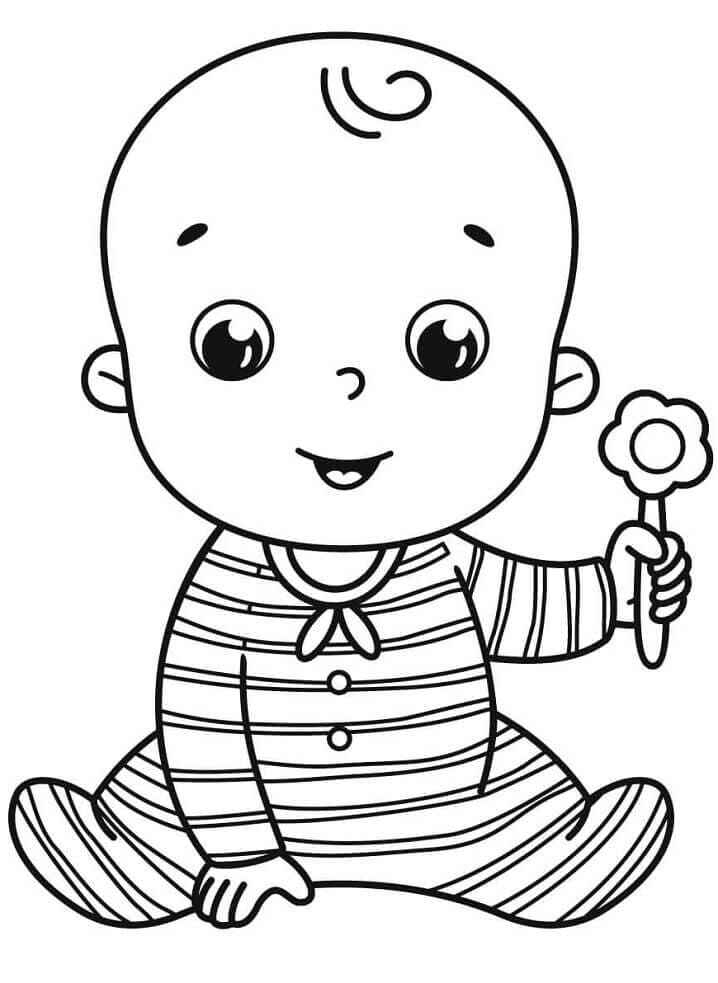 Desenho de Bebe Desenho Colorir Imprimir 35