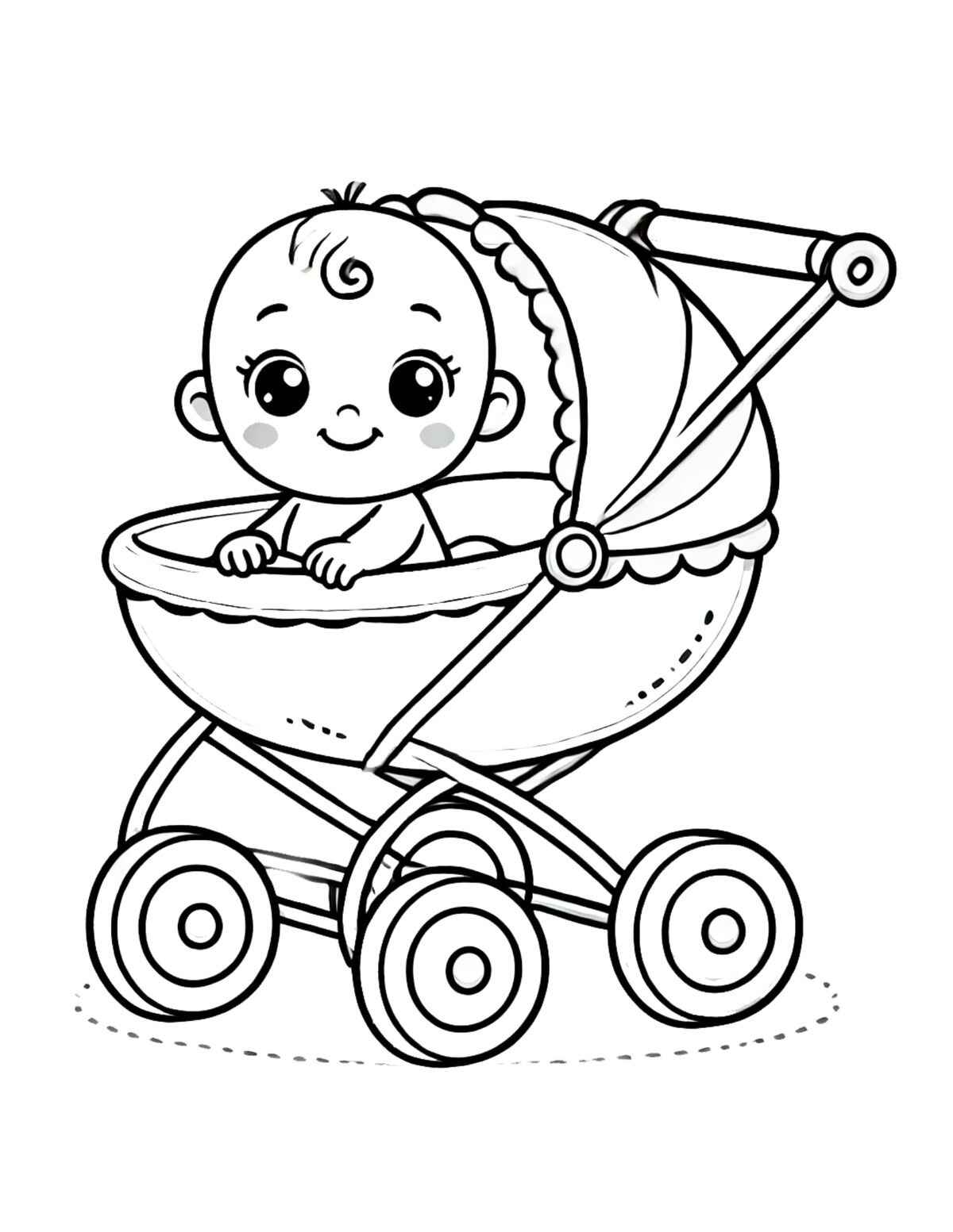 Bebe Desenho Colorir Imprimir 40