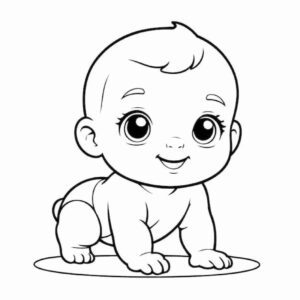 Desenho de Bebe Desenho Colorir Imprimir 48