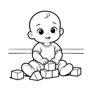 Desenho de Bebe Desenho Colorir Imprimir 51