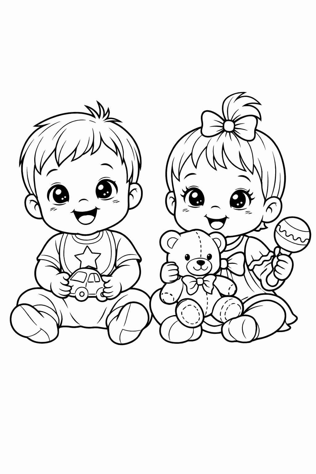 Desenho de Bebe Desenho Colorir Imprimir 55