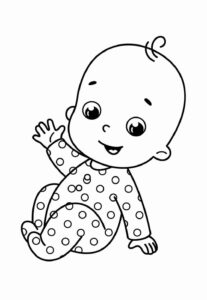 Desenho de Bebe Desenho Colorir Imprimir 68