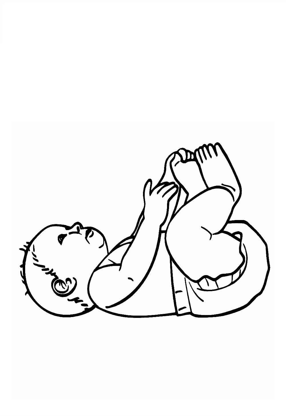 Desenho de Bebe Desenho Colorir Imprimir 70