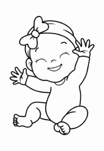 Desenho de Bebe Desenho Colorir Imprimir 74