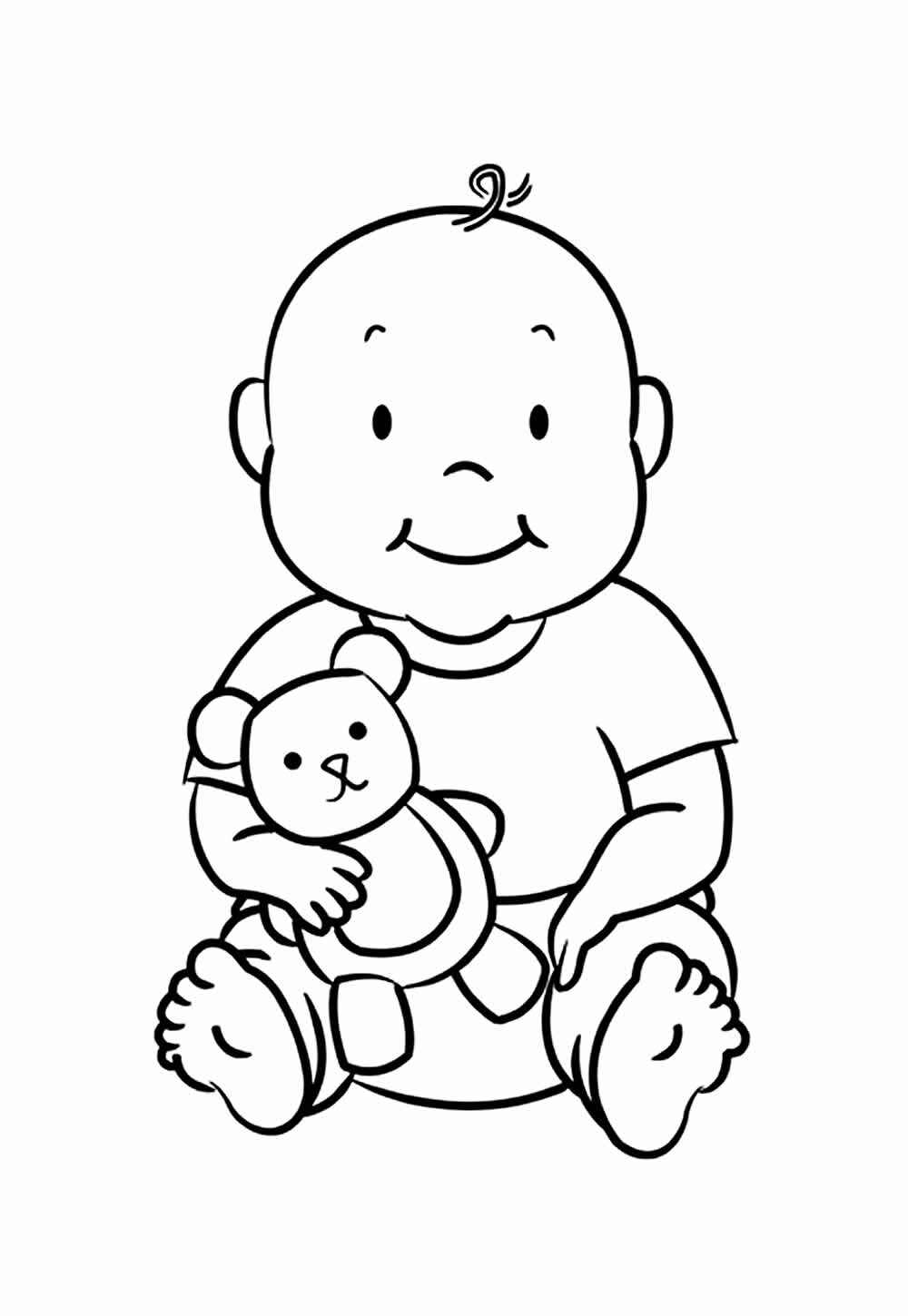 Desenho de Bebe Desenho Colorir Imprimir 75