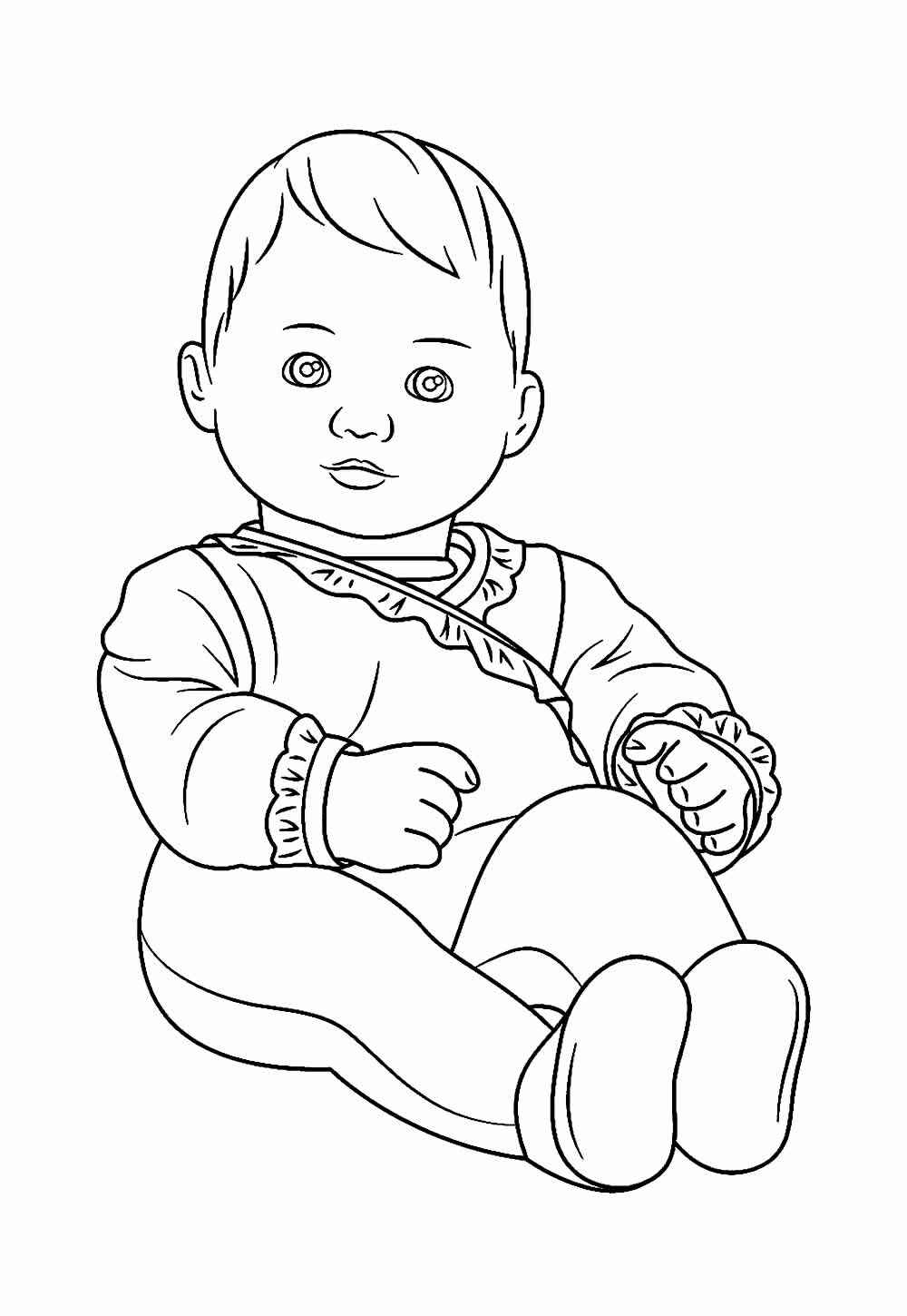 Desenho de Bebe Desenho Colorir Imprimir 80
