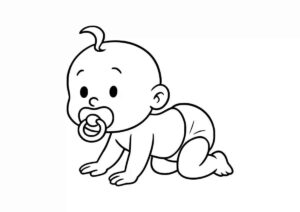 Desenho de Bebe Desenho Colorir Imprimir 82