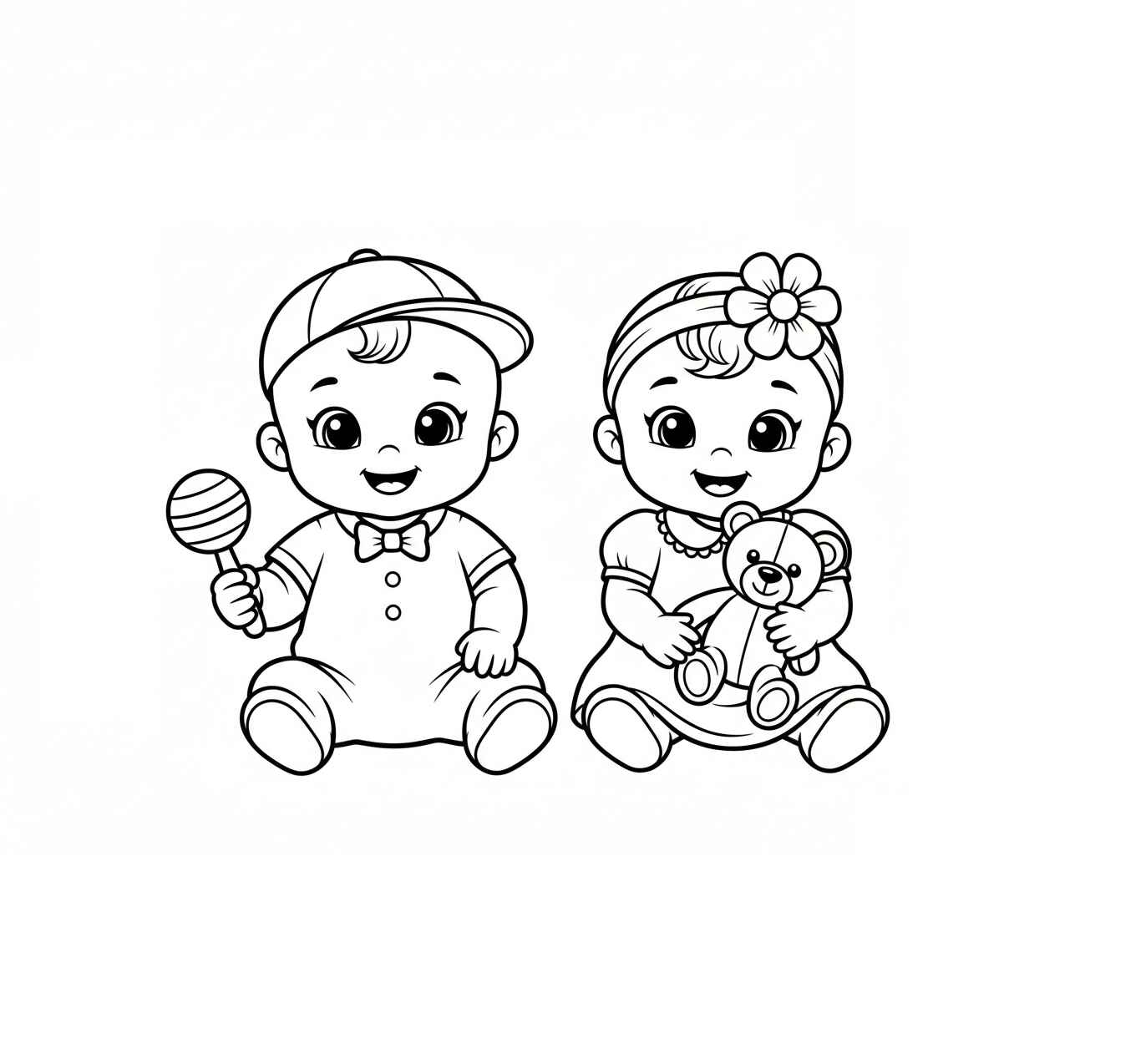 Desenho de Bebe Desenho Colorir Imprimir 86