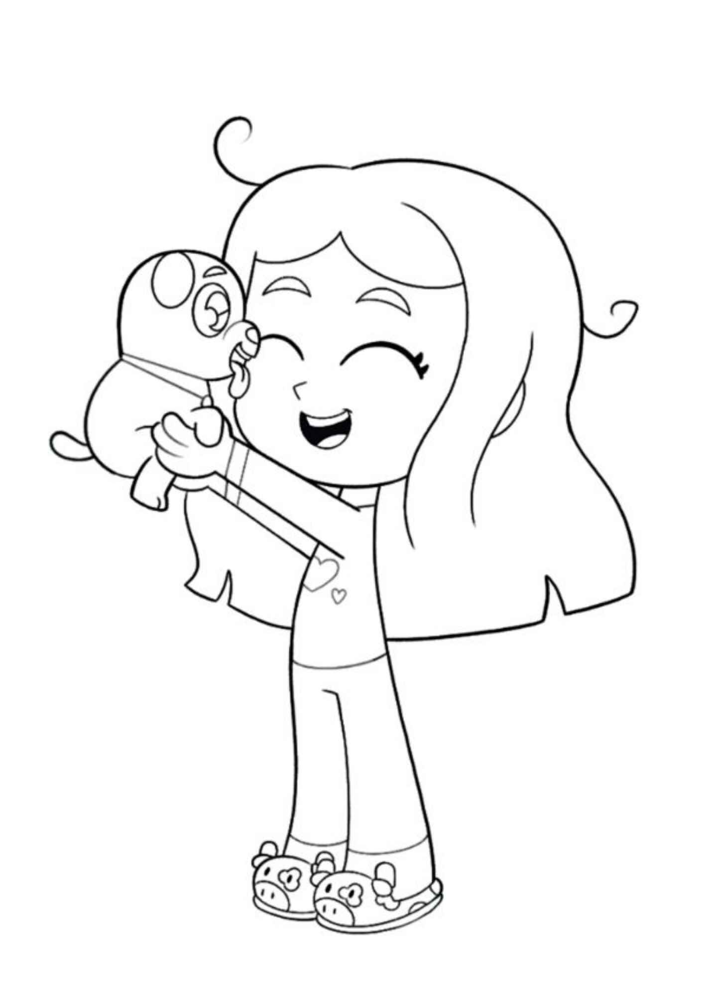 Boiadeirinha Desenho Colorir Imprimir 6