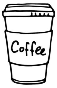 Desenho de Café Desenho Colorir Imprimir 03