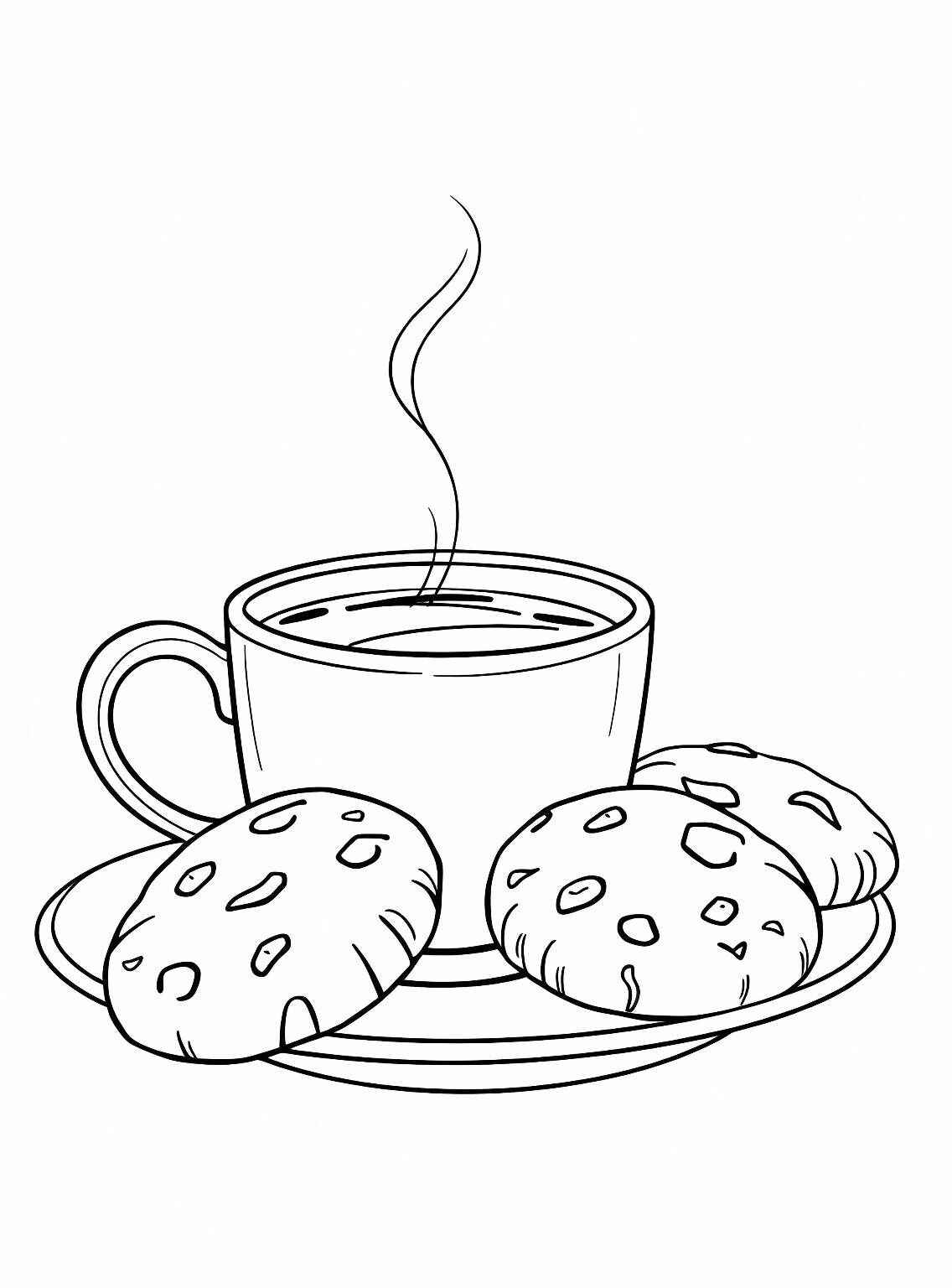 Desenho de Café Desenho Colorir Imprimir 09