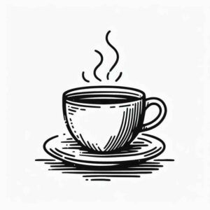 Desenho de Café Desenho Colorir Imprimir 20