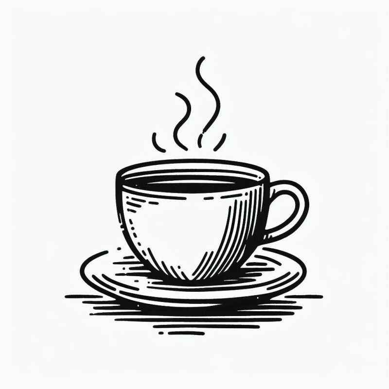 Desenho de Café Desenho Colorir Imprimir 20