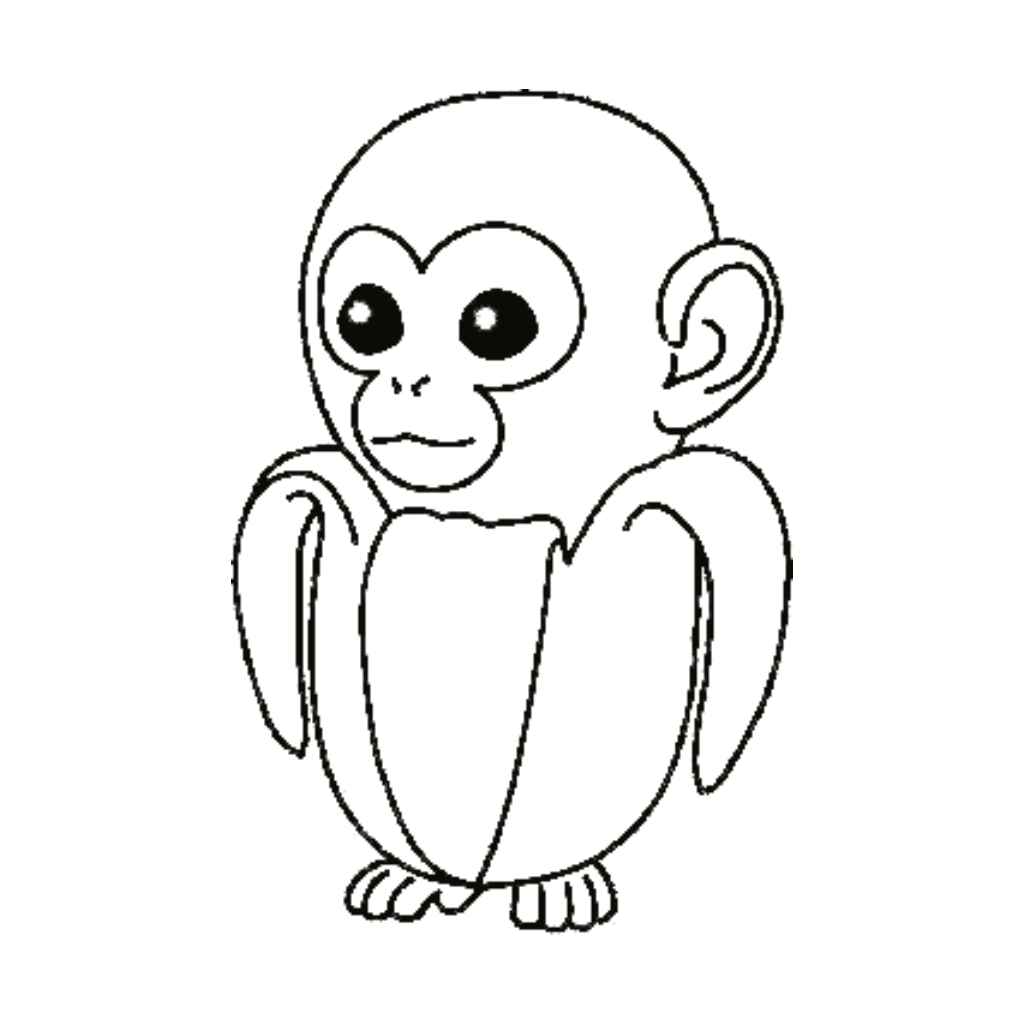 Desenho de Chimpanzini Bananini Desenho Colorir Imprimir 08