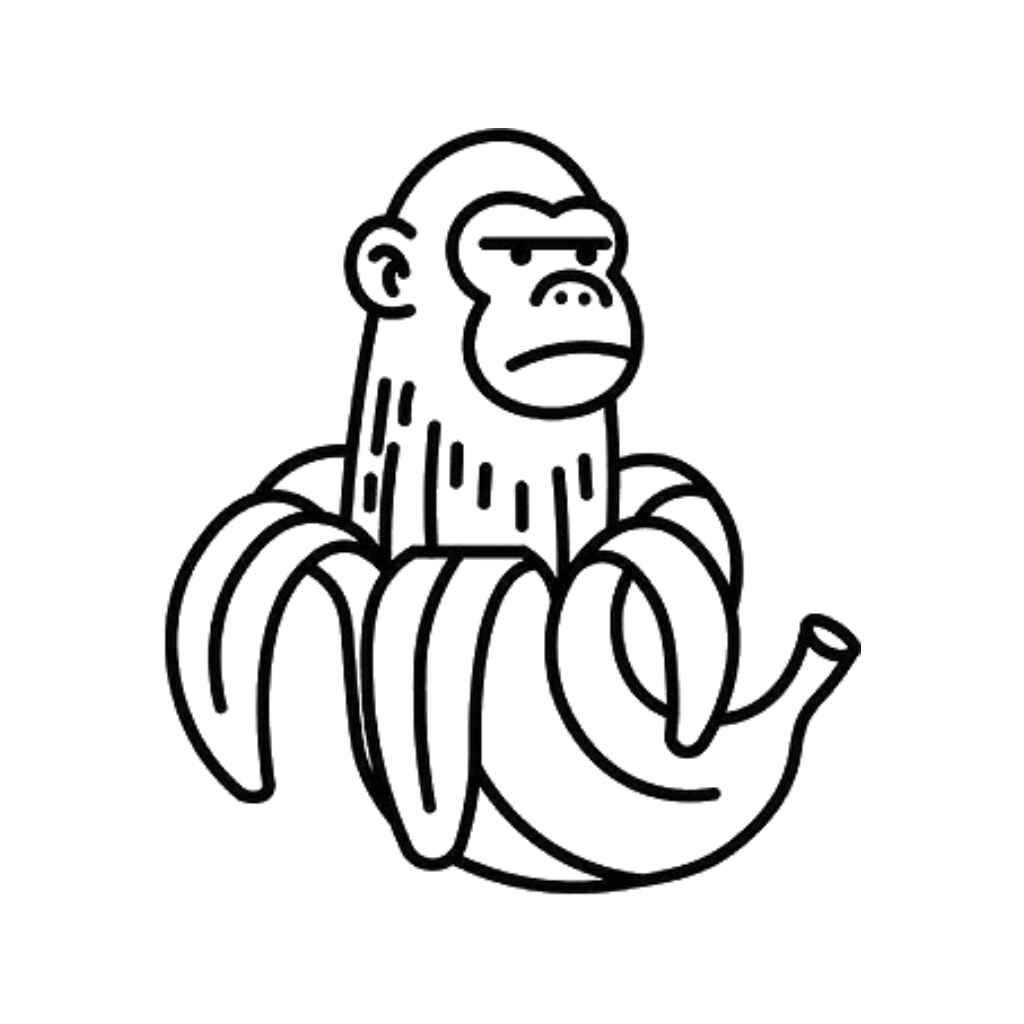 Desenho de Chimpanzini Bananini Desenho Colorir Imprimir 10