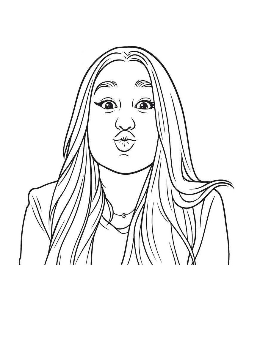 Desenho de Emilly Vick Desenho Colorir Imprimir 04