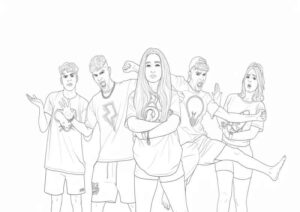 Desenho de Emilly Vick Desenho Colorir Imprimir 05