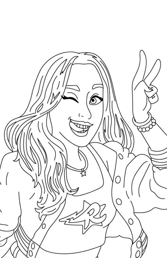 Desenho de Emilly Vick Desenho Colorir Imprimir 08