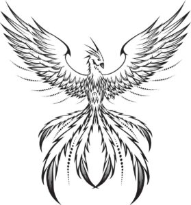 Desenho de Fenix Desenho Colorir Imprimir 29