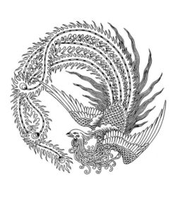 Desenho de Fenix Desenho Colorir Imprimir 41