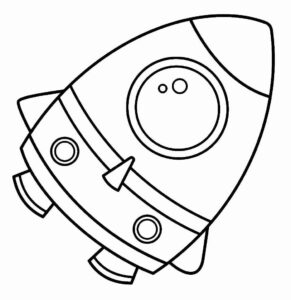Desenho de Foguete Desenho Colorir Imprimir 36