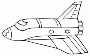 Desenho de Foguete Desenho Colorir Imprimir 48