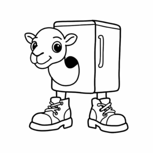 Desenho de Frigo Camello Desenho Colorir Imprimir 10