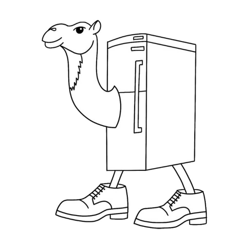 Desenho de Frigo Camello Desenho Colorir Imprimir 11