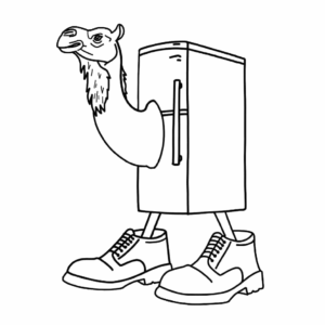 Desenho de Frigo Camello Desenho Colorir Imprimir 14