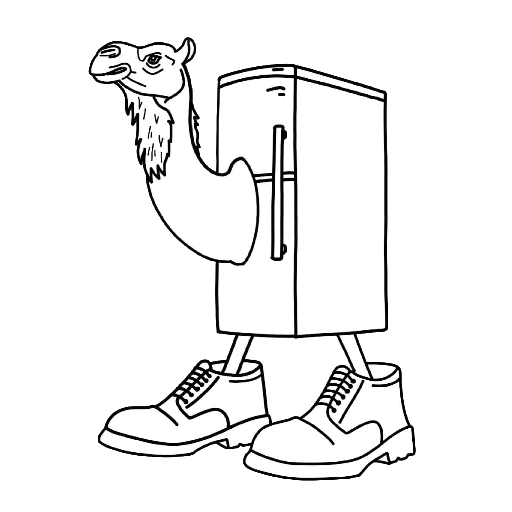 Desenho de Frigo Camello Desenho Colorir Imprimir 14