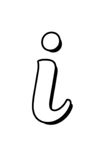 Desenho de Letra I Desenho Colorir Imprimir 11 (2)