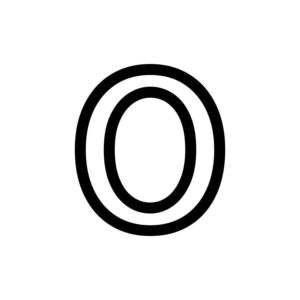 Desenho de Letra O Desenho Colorir Imprimir 05