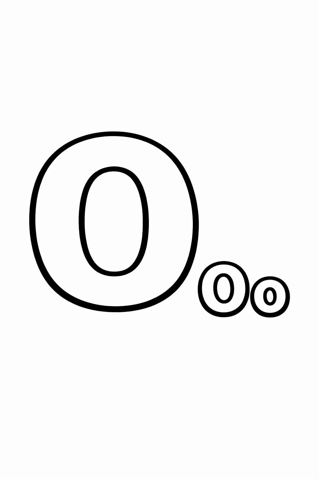 Desenho de Letra O Desenho Colorir Imprimir 22