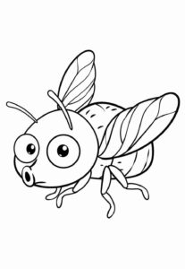 Desenho de Mosca Desenho Colorir Imprimir 22