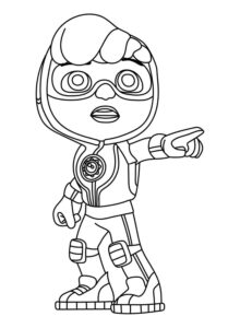 Desenho de Patrulheiros Em Ação Desenho Colorir Imprimir 01