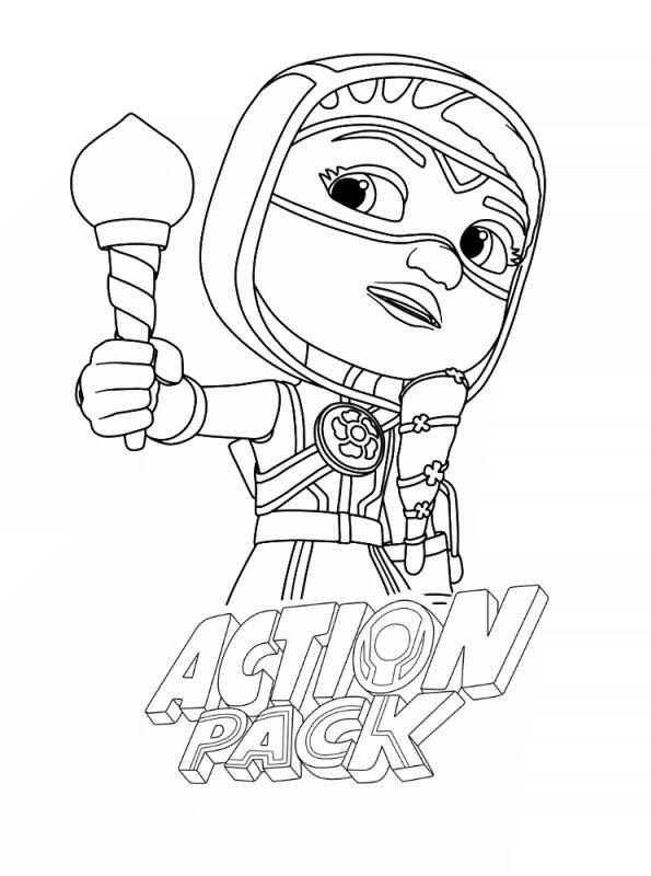 Desenho de Patrulheiros Em Ação Desenho Colorir Imprimir 10