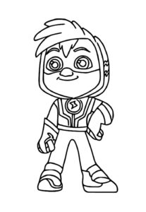 Desenho de Patrulheiros Em Ação Desenho Colorir Imprimir 17