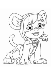 Desenho de Patrulheiros Em Ação Desenho Colorir Imprimir 20