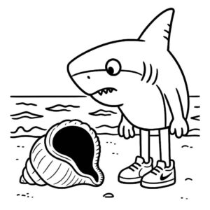 Desenho de Tralalero Tralala Desenho Colorir Imprimir 07