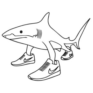 Desenho de Tralalero Tralala Desenho Colorir Imprimir 10