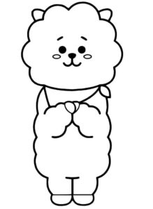 Desenho de BT21 Desenho Colorir Imprimir 14