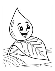 Desenho de água Desenho Colorir Imprimir 17