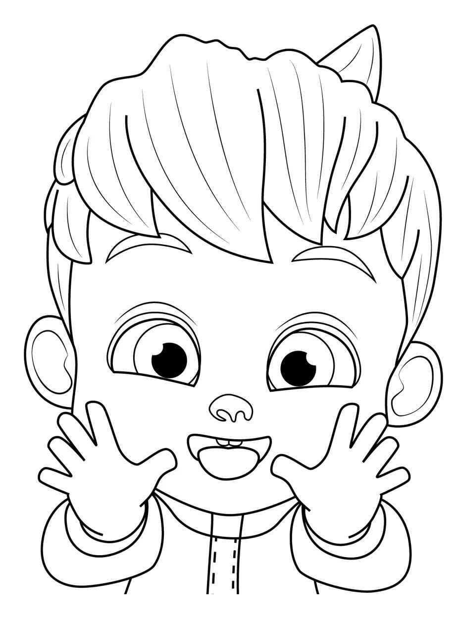 Desenho de Bebefinn Desenho Colorir Imprimir 02