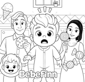 Desenho de Bebefinn Desenho Colorir Imprimir 05