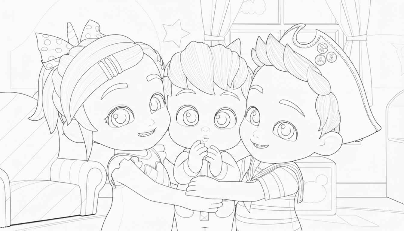 Desenho de Bebefinn Desenho Colorir Imprimir 10