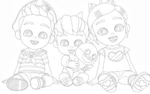 Desenho de Bebefinn Desenho Colorir Imprimir 11