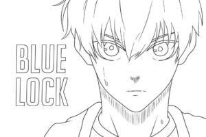 Desenho de Blue Lock Desenho Colorir Imprimir 07